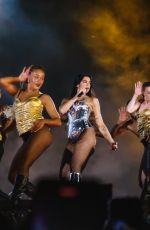 DUA LIPA Performs on Her Radical Optimism Tour at El Campin Stadium in Bogota 11/28/2025