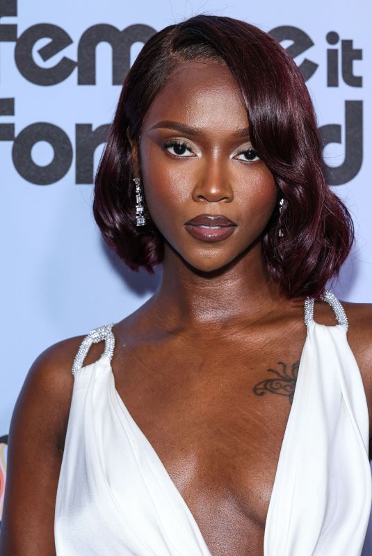 EBONY RILEY at 2025 Give Her FlowHERS Awards Gala in Beverly Hills 11/21/2025