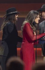 ELIZABETH HURLEY at 59th Annual CMA Awards in Nashville 11/19/2025