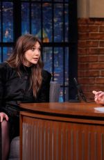 ELIZABETH OLSEN at Late Night with Seth Meyers in New York 11/10/2025