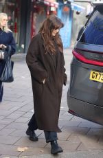 ELIZABETH OLSEN Leaves Heart Breakfast Radio Studios in London 11/18/2025