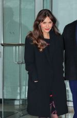 ELIZABETH OLSEN Out in Midtown in New York 11/11/2025