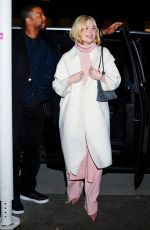 ELLE FANNING Arrives at a Sentimental Value Q & A in New York City 11/10/2025