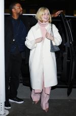 ELLE FANNING Arrives at a Sentimental Value Q & A in New York City 11/10/2025