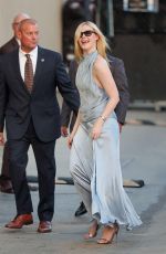 ELLE FANNING Arrives at Jimmy Kimmel Live in Los Angeles 11/03/2025
