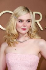 ELLE FANNING at 16th Governors Awards in Hollywood 11/16/2025