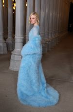 ELLE FANNING at 2025 LACMA Art+Film Gala at Los Angeles County Museum of Art 11/01/2025