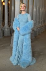ELLE FANNING at 2025 LACMA Art+Film Gala at Los Angeles County Museum of Art 11/01/2025
