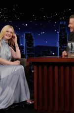 ELLE FANNING at Jimmy Kimmel Live 11/03/2025