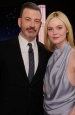 ELLE FANNING at Jimmy Kimmel Live 11/03/2025
