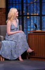 ELLE FANNING at Late Night with Seth Meyers 11/11/2025