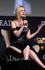 ELLE FANNING at Sentimental Value Panel at Deadline Contenders Film: Los Angeles in Los Angeles 11/15/2025
