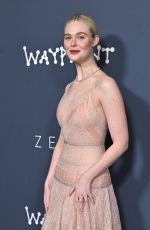 ELLE FANNING at Sentimental Value Premiere in Los Angeles 11/05/2025