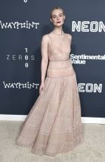 ELLE FANNING at Sentimental Value Premiere in Los Angeles 11/05/2025