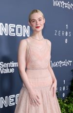 ELLE FANNING at Sentimental Value Premiere in Los Angeles 11/05/2025