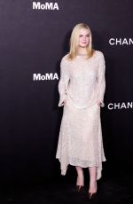 ELLE FANNING at The Museum of Modern Art Film Benefit in New York City 11/12/2025