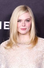 ELLE FANNING at The Museum of Modern Art Film Benefit in New York City 11/12/2025