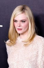 ELLE FANNING at The Museum of Modern Art Film Benefit in New York City 11/12/2025