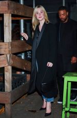 ELLE FANNING Out and About in New York City 11/08/2025