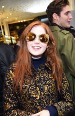 ELLIE BAMBER at Mount Street Christmas Lights Switch in London 11/19/2015