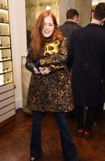 ELLIE BAMBER at Mount Street Christmas Lights Switch in London 11/19/2015
