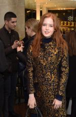ELLIE BAMBER at Mount Street Christmas Lights Switch in London 11/19/2015