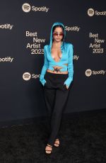 EMILIA MERNES at Spotify Best New Artist Event in West Hollywood 02/02/2023