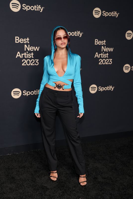 EMILIA MERNES at Spotify Best New Artist Event in West Hollywood 02/02/2023
