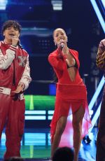 EMILIA MERNES Performs at 2025 Billboard Latin Music Awards at James L. Knight Center in Miami 10/23/2025