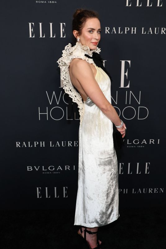 EMILY BLUNT at ELLE 2025 Women in Hollywood Celebration in Los Angeles 11/17/2025