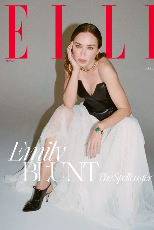 EMILY BLUNT for Elle USA: Women in Hollywood, November 2025