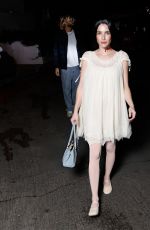 EMMA ROBERTS Arrives at Vas J Morgan