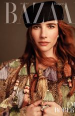 EMMA ROBERTS for Harper