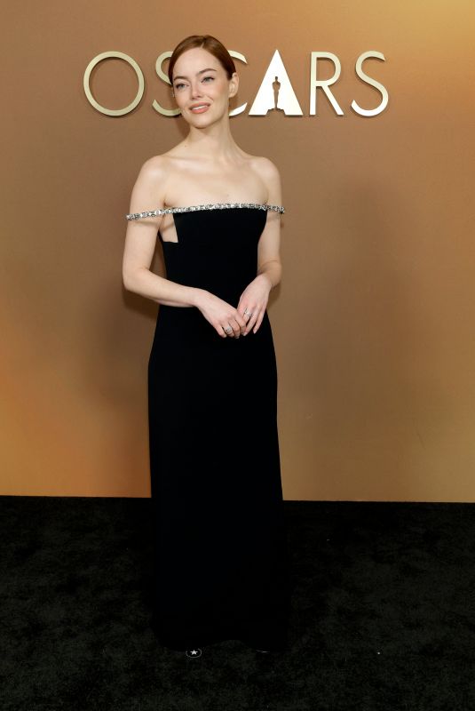EMMA STONE at 16th Governors Awards in Hollywood 11/16/2025