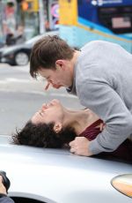 EMMY ROSSUM on the Set of Furious in New York 11/12/2025