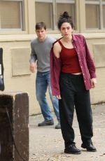 EMMY ROSSUM on the Set of Furious in New York 11/12/2025