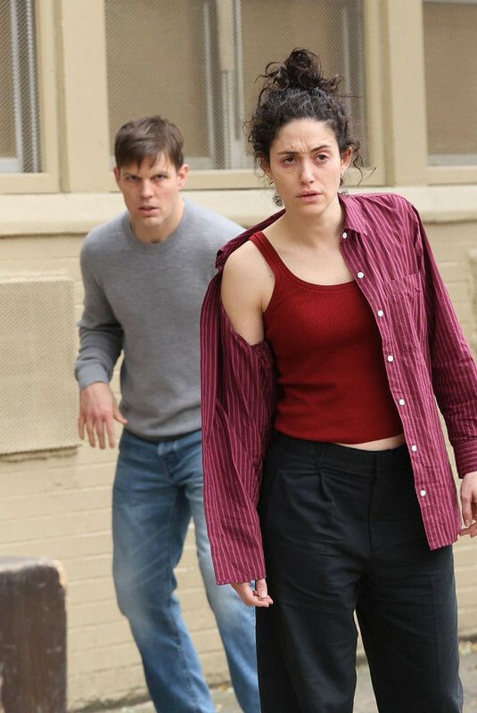 EMMY ROSSUM on the Set of Furious in New York 11/12/2025