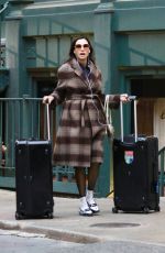 FAMKE JANSSEN Out in SoHo in New York 11/18/2025