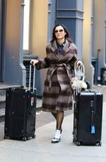 FAMKE JANSSEN Out in SoHo in New York 11/18/2025
