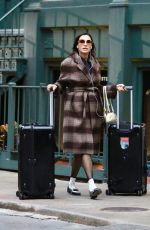 FAMKE JANSSEN Out in SoHo in New York 11/18/2025