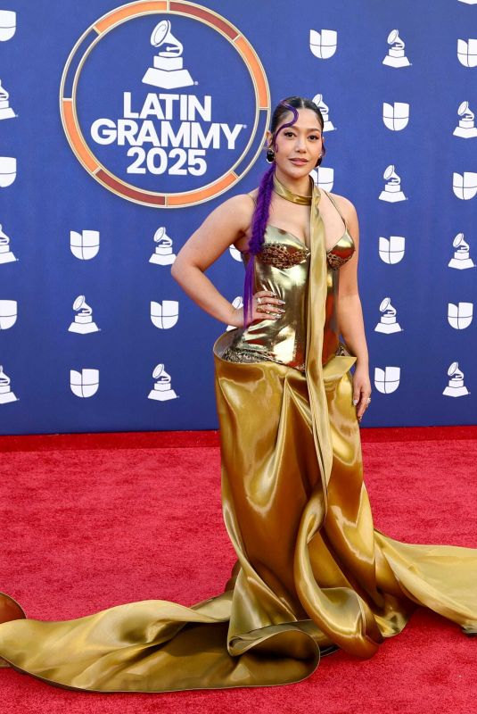 FARIANA at 26th Latin Grammy Awards at MGM Grand Garden Arena in Las Vegas 11/13/2025