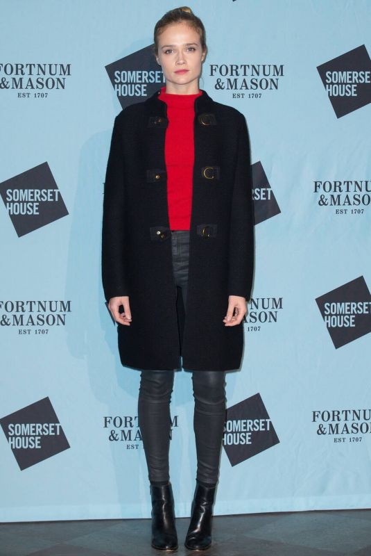 FLORRIE ARNOLD at Skate at Somerset House with Fortnum & Mason VIP Launch Party in London 11/16/2016