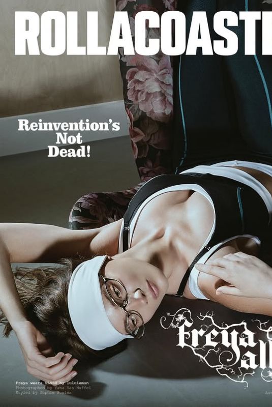 FREYA ALLAN on the Cover of Rollacoaster Magazine, Autumn/Winter Issue 2025