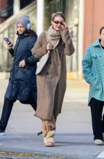 GIGI HADID Out and About in New York 11/18/2025
