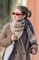 GIGI HADID Out and About in New York City 11/18/2025