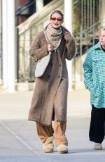 GIGI HADID Out and About in New York City 11/18/2025