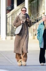 GIGI HADID Out and About in New York City 11/18/2025