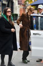GIGI HADID Out for Luch at Sadelle