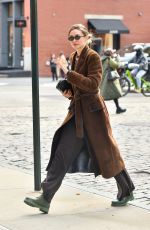 GIGI HADID Out for Luch at Sadelle
