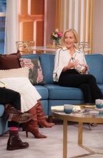 GILLIAN ANDERSON at This Morning TV Show in London 11/04/2025